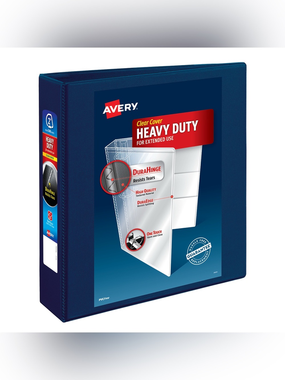 NEW Avery Heavy-Duty View Binder,2" One-Touch Ring